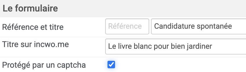 Protection des formulaires de contact par captcha