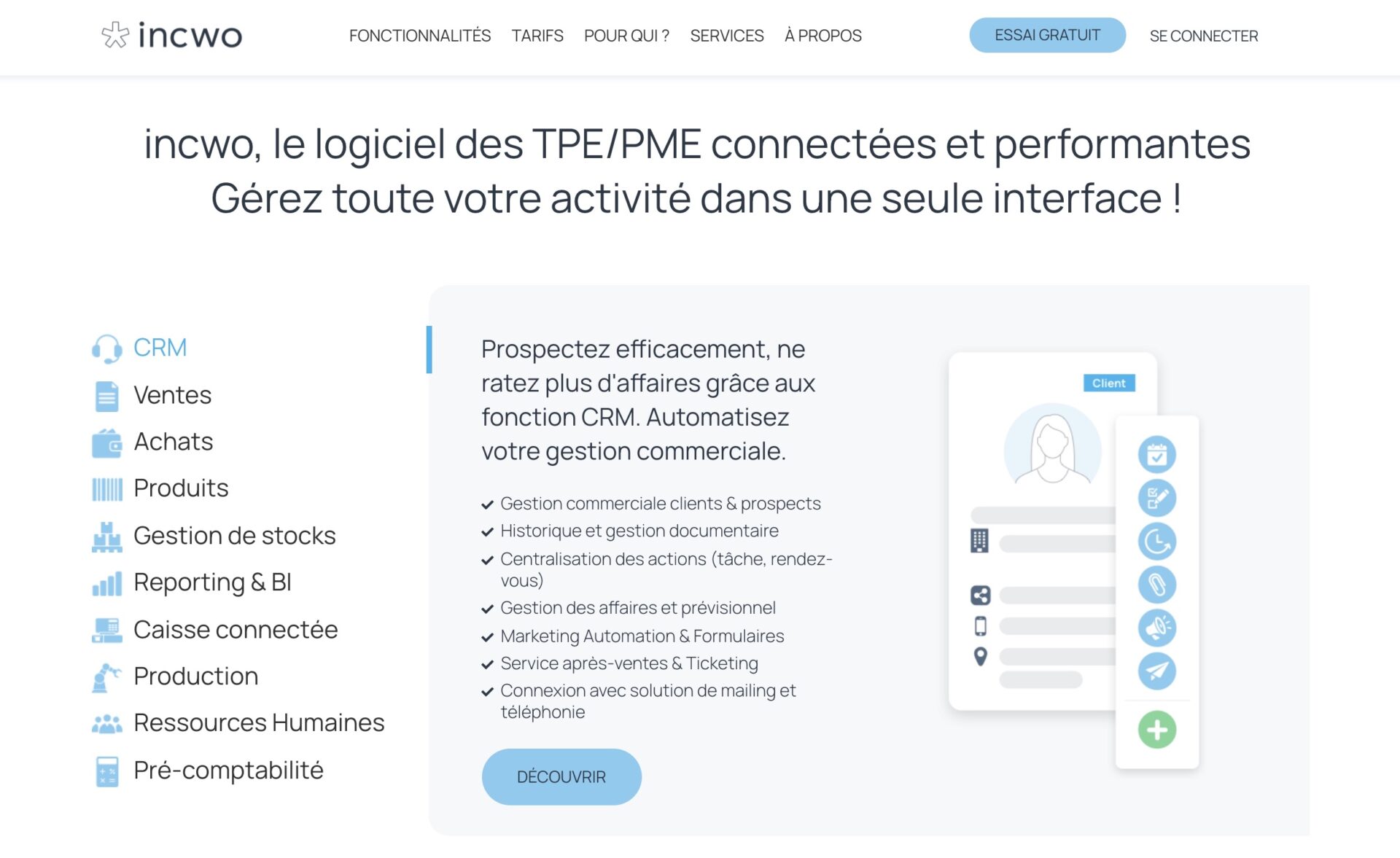 incwo - nouveau site internet