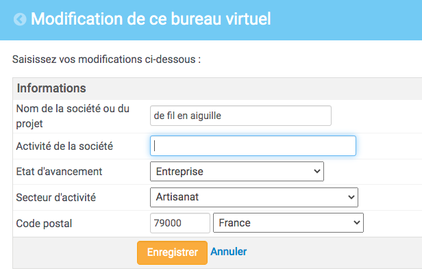 renommer l'application de gestion incwo