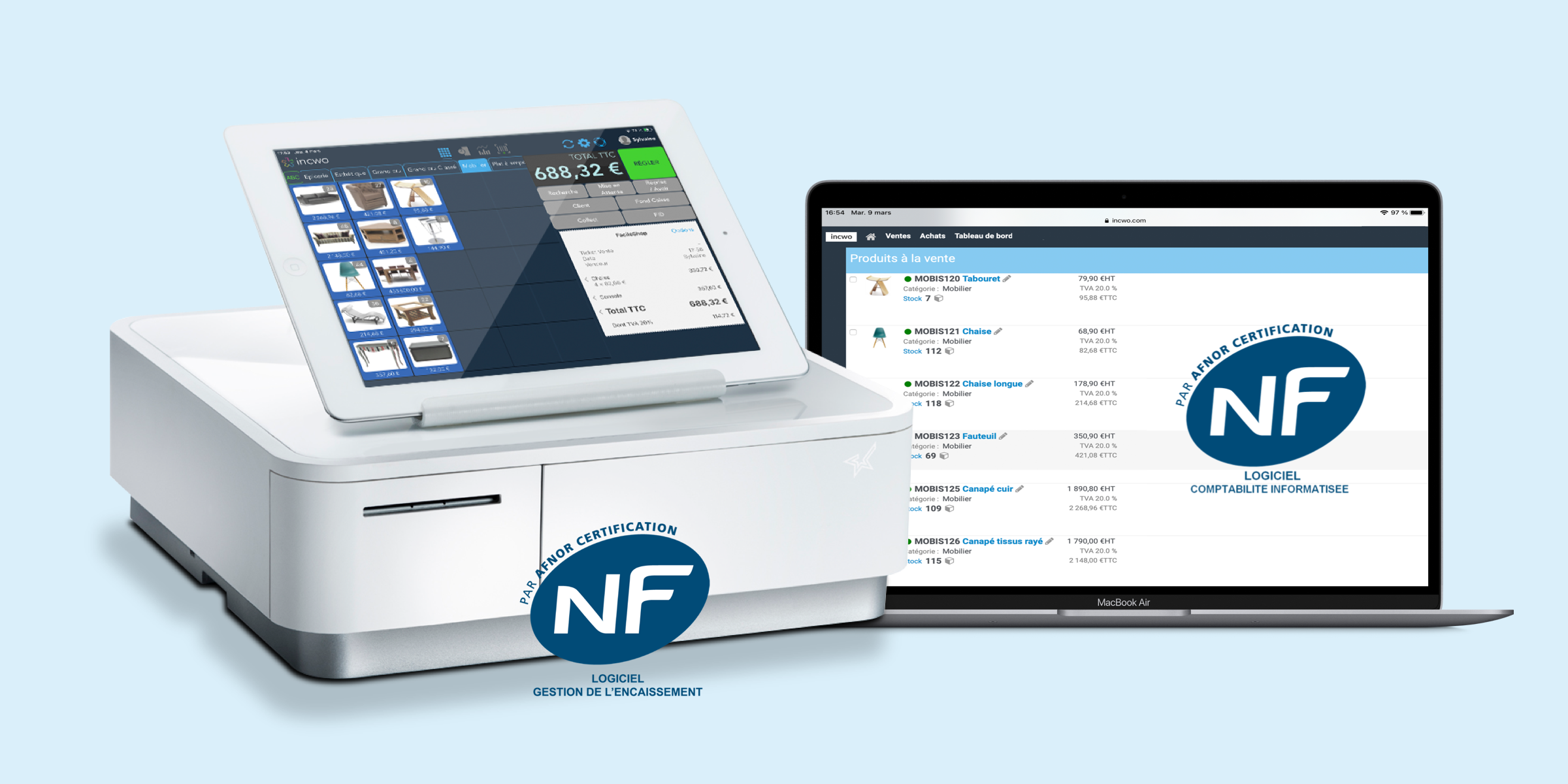 certifications NF525 & NF203 renouvelées